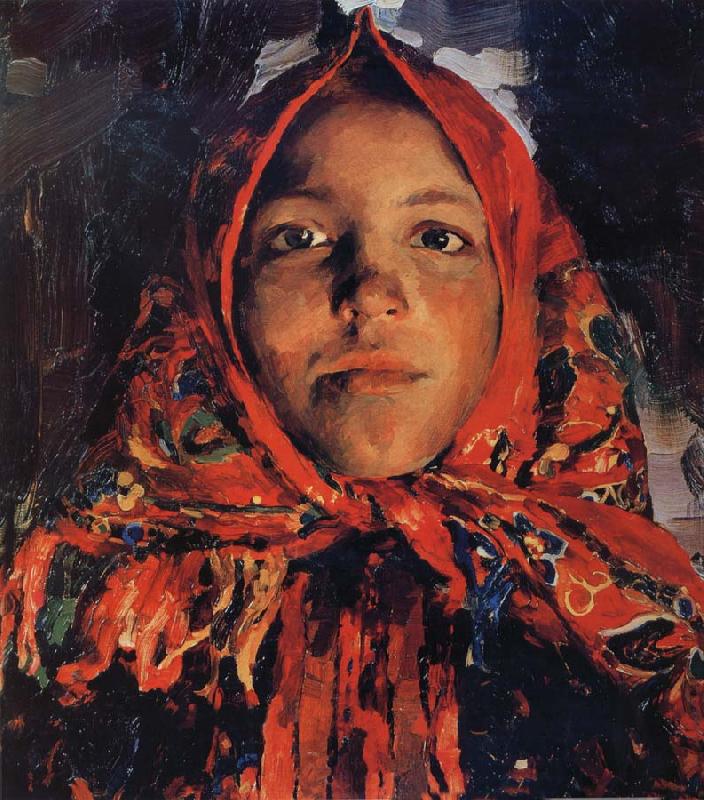 Filip Andreevich Malyavin Village girl oil painting image